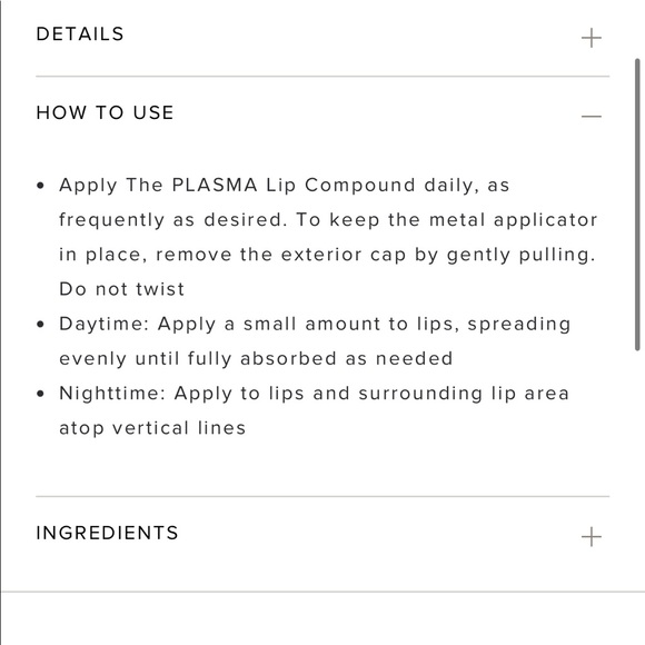 U BEAUTY The PLASMA Lip Compound NIB .5fl - Picture 4 of 7